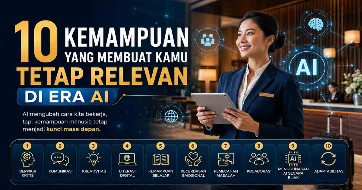 10 Kemampuan yang Membuat Kamu Tetap Relevan di Era AI