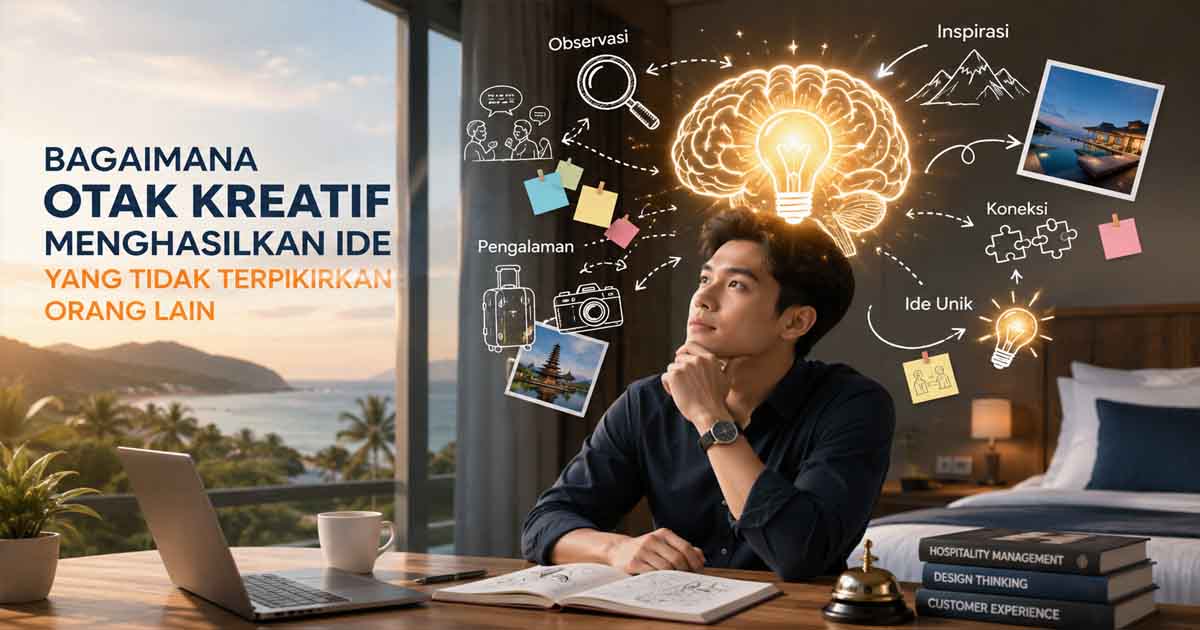 Bagaimana Otak Kreatif Menghasilkan Ide yang Tidak Terpikirkan Orang Lain