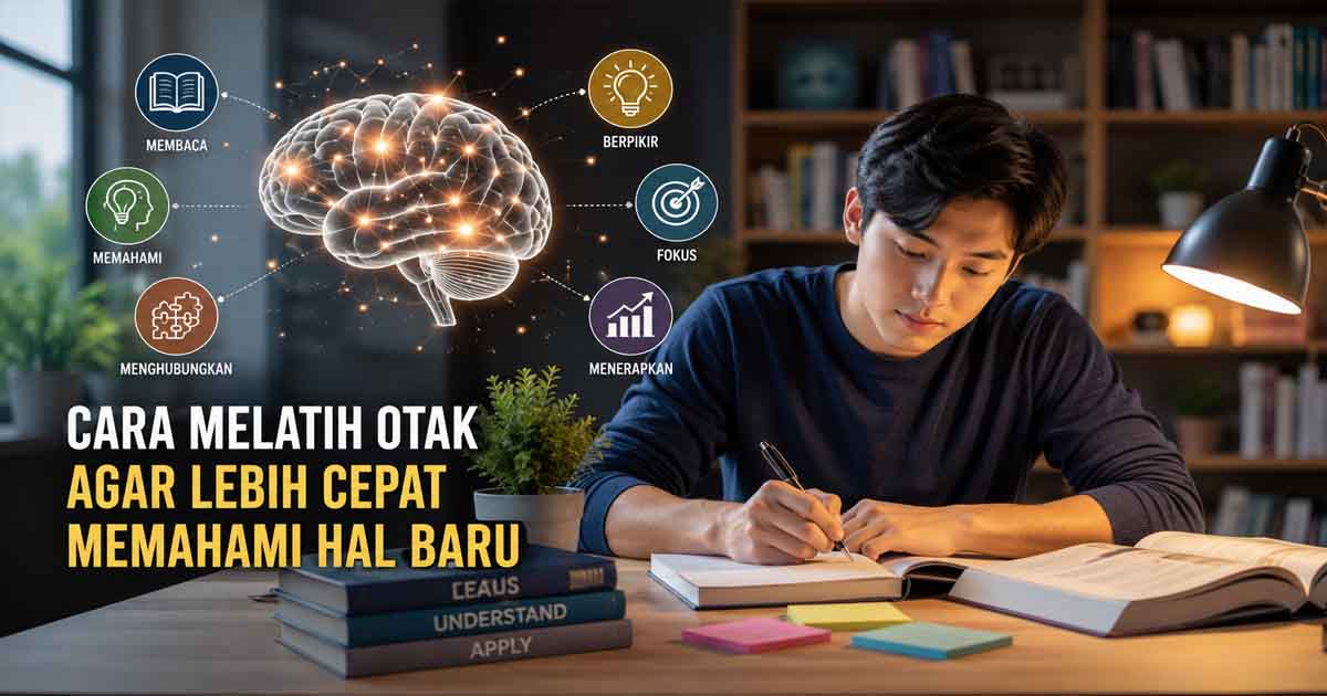 Cara Melatih Otak Agar Lebih Cepat Memahami Hal Baru