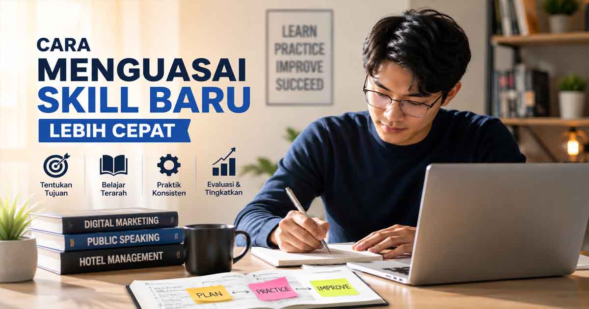 Cara Menguasai Skill Baru Lebih Cepat