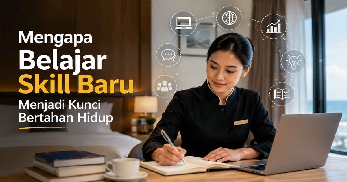 Mengapa Belajar Skill Baru Menjadi Kunci Bertahan Hidup