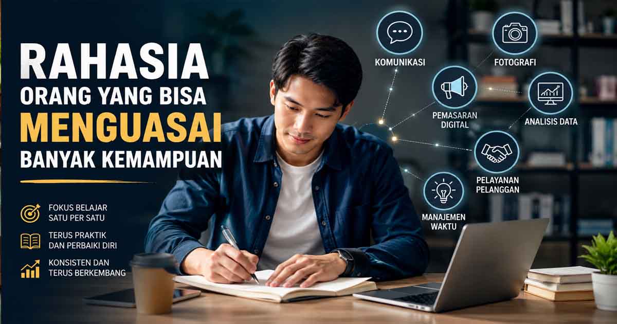 Rahasia Orang yang Bisa Menguasai Banyak Kemampuan