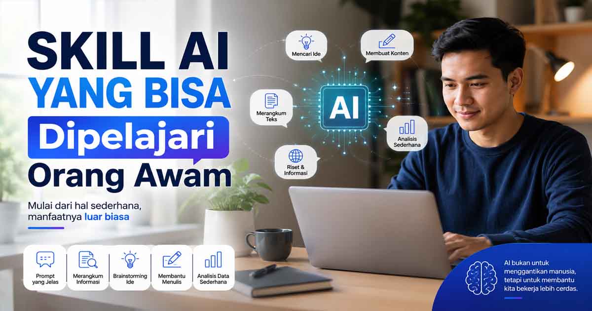 Skill AI yang Bisa Dipelajari Orang Awam