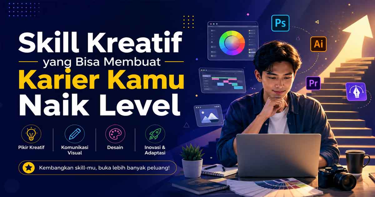Skill Kreatif yang Bisa Membuat Karier Kamu Naik Level