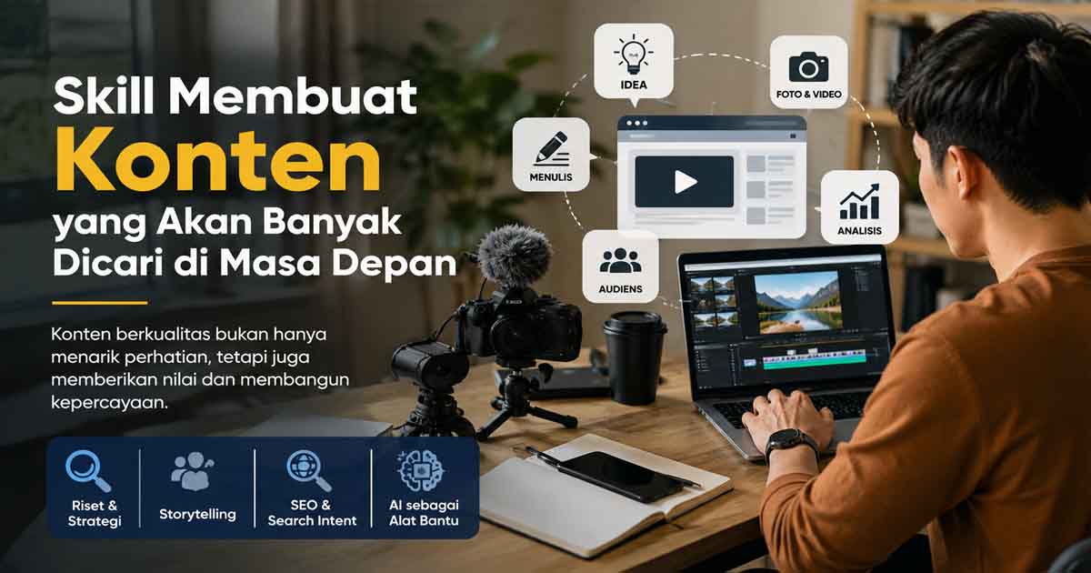 Skill Membuat Konten yang Akan Banyak Dicari di Masa Depan